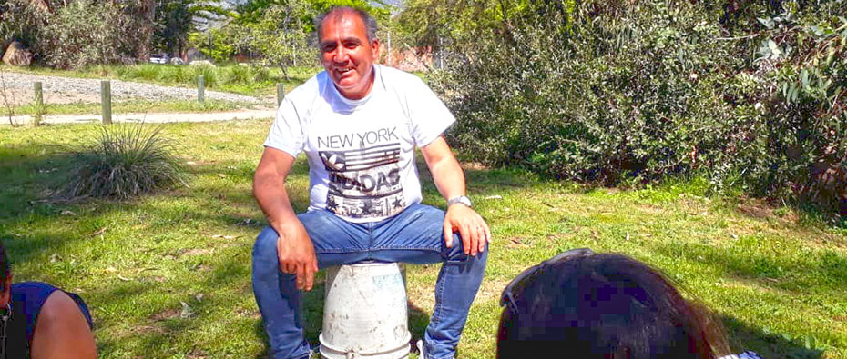 Hombre recuperado de condromalacia rotuliana y meniscopatía.